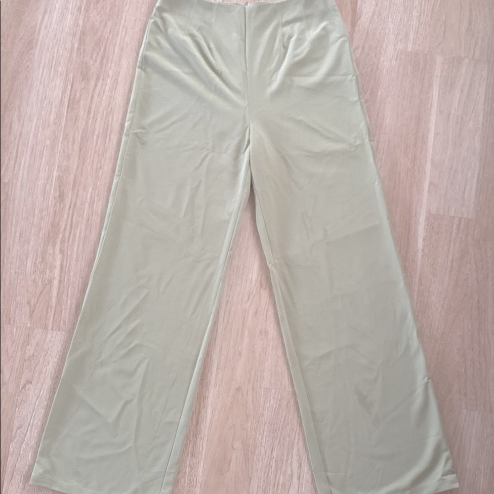 Sage “she means business” wide leg pant